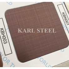 Stainless Steel Color Hairline Kbh003 Blatt für Dekorationsmaterialien
